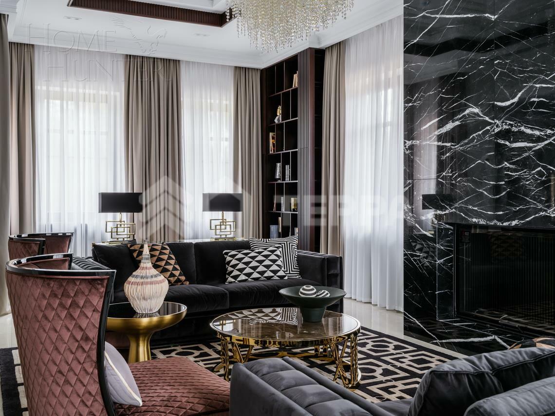 3-этажный коттедж 697 м² с отделкой