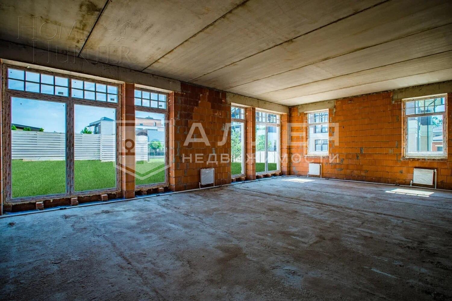 2-этажный коттедж 460 м² без отделки