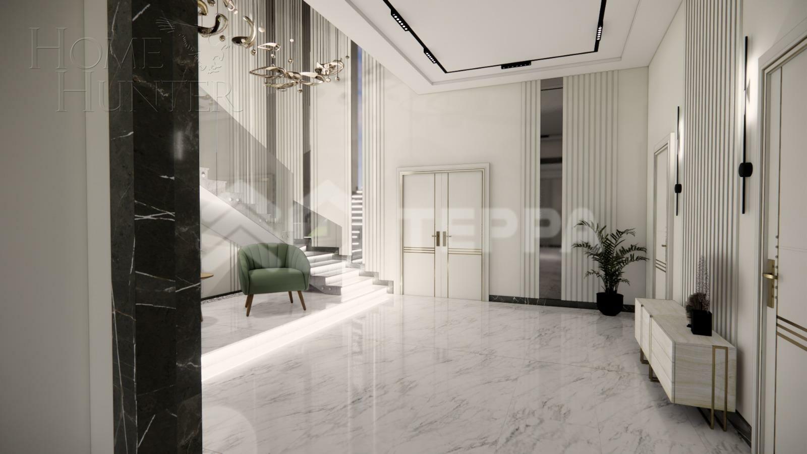 2-этажный коттедж 500 м² без отделки