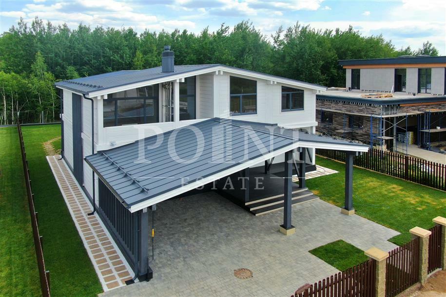 2-этажный коттедж 450 м² с отделкой