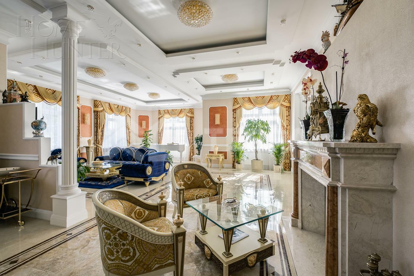 3-этажный коттедж 1 650 м² с отделкой