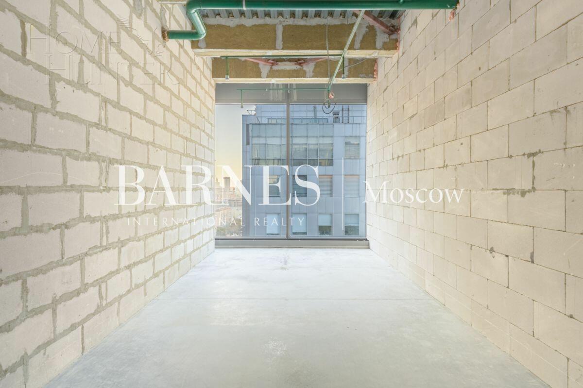 1-КОМН. АПАРТАМЕНТЫ БЕЗ ОТДЕЛКИ 39.6 М² НА 11 ЭТАЖЕ