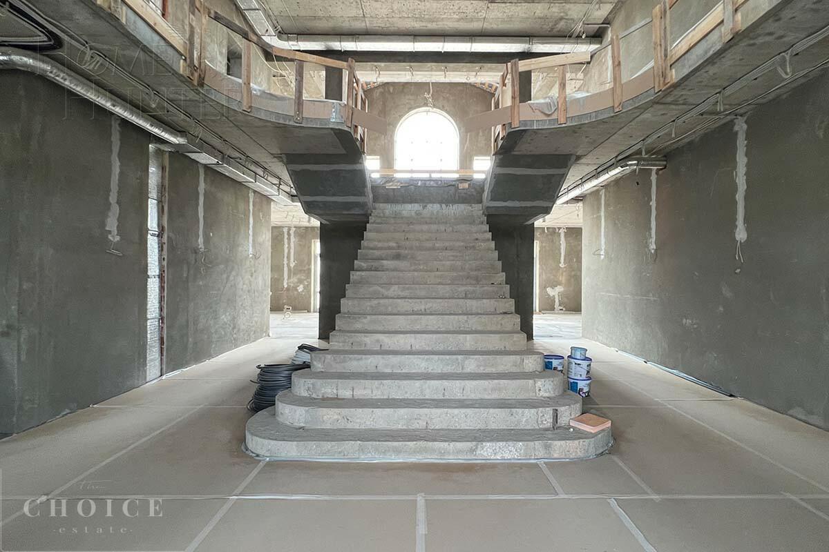 3-этажный коттедж 1 532 м² без отделки