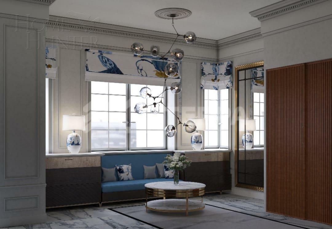 2-этажный коттедж 1 153 м² с отделкой