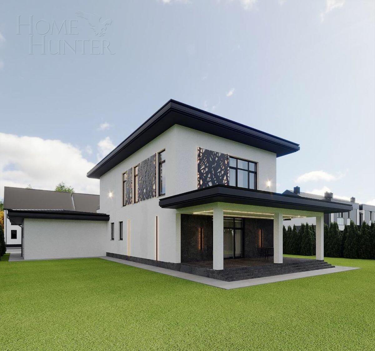 2-этажный коттедж 250 м² с отделкой