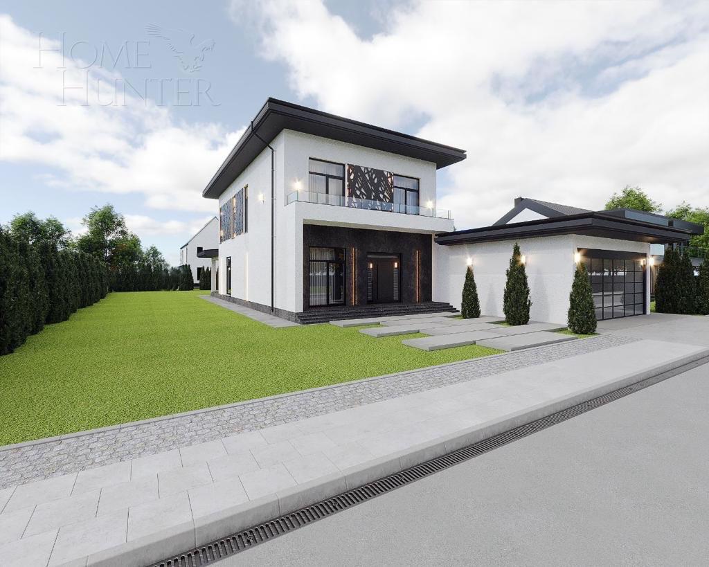 2-этажный коттедж 250 м² с отделкой