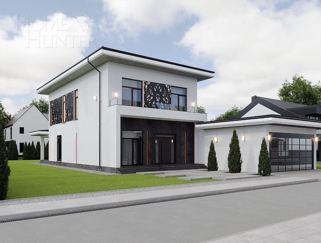 2-этажный коттедж 250 м² с отделкой