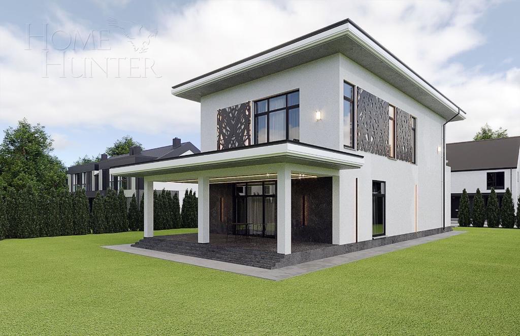 2-этажный коттедж 250 м² с отделкой