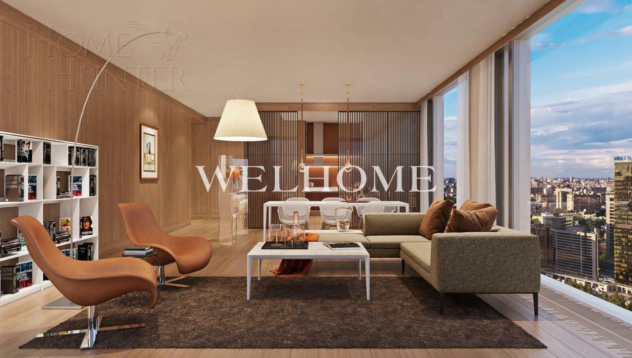 2-КОМН. КВАРТИРА С ОТДЕЛКОЙ 62 М² НА 27 ЭТАЖЕ