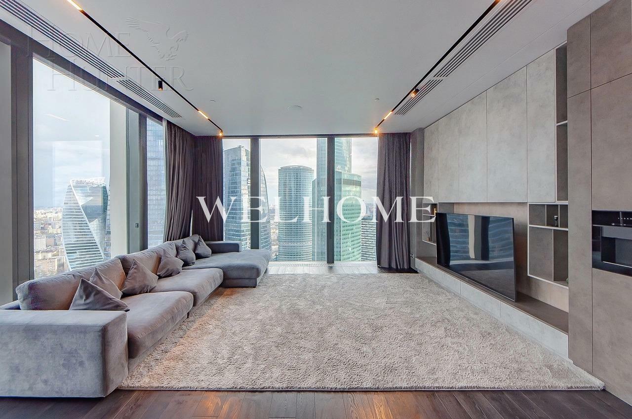 2-КОМН. АПАРТАМЕНТЫ С ОТДЕЛКОЙ 124 М² НА 47 ЭТАЖЕ