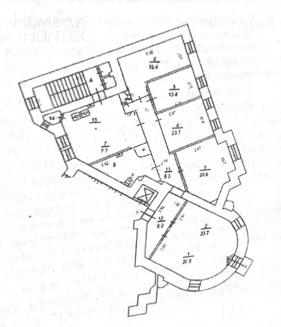 5-КОМН. КВАРТИРА С ОТДЕЛКОЙ 179.2 М² НА 4 ЭТАЖЕ