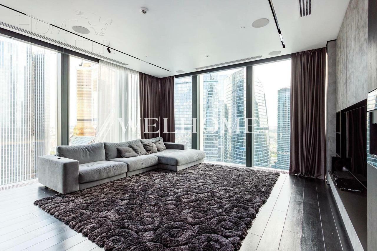 2-КОМН. АПАРТАМЕНТЫ С ОТДЕЛКОЙ 123 М² НА 43 ЭТАЖЕ