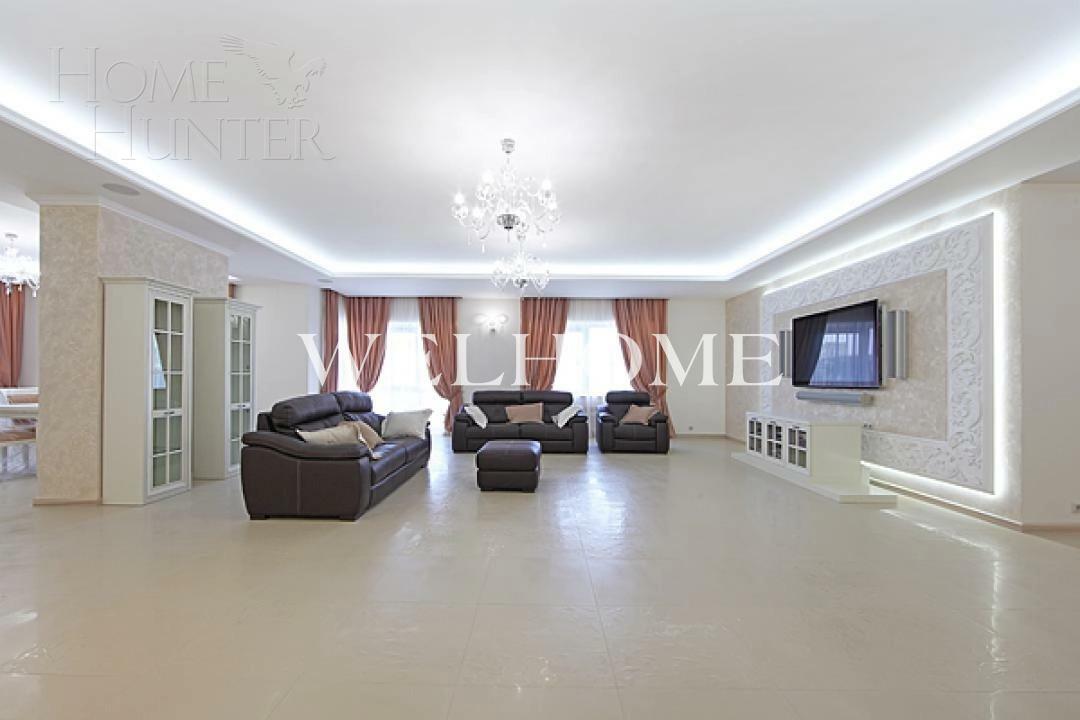 8-КОМН. КВАРТИРА С ОТДЕЛКОЙ 300 М² НА 3 ЭТАЖЕ