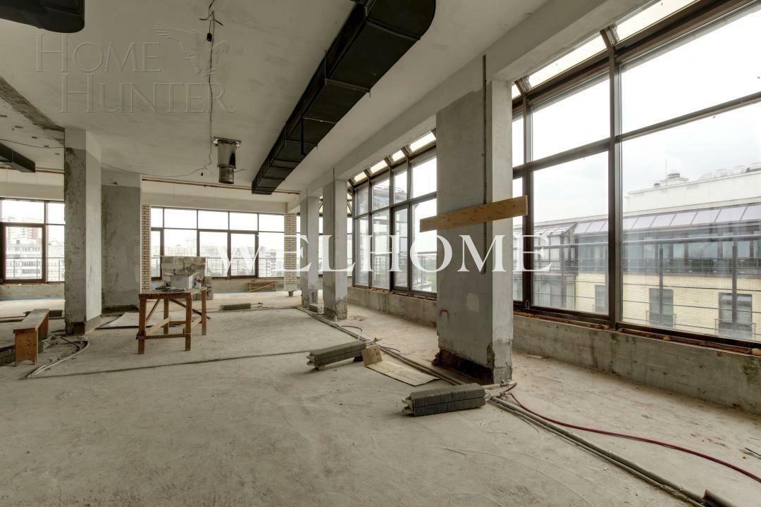 10-КОМН. ПЕНТХАУС БЕЗ ОТДЕЛКИ 690 М² НА 7 ЭТАЖЕ