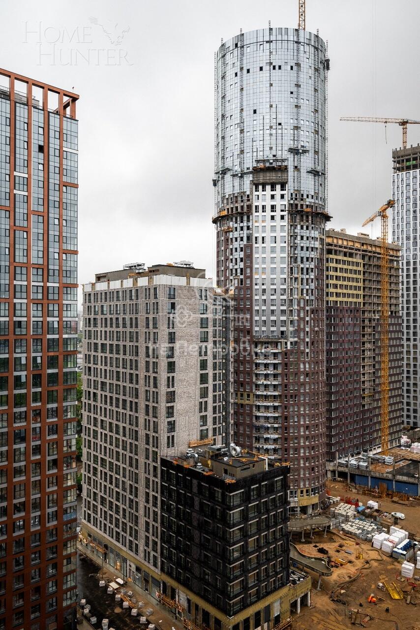 2-КОМН. КВАРТИРА С ОТДЕЛКОЙ 53.1 М² НА 20 ЭТАЖЕ