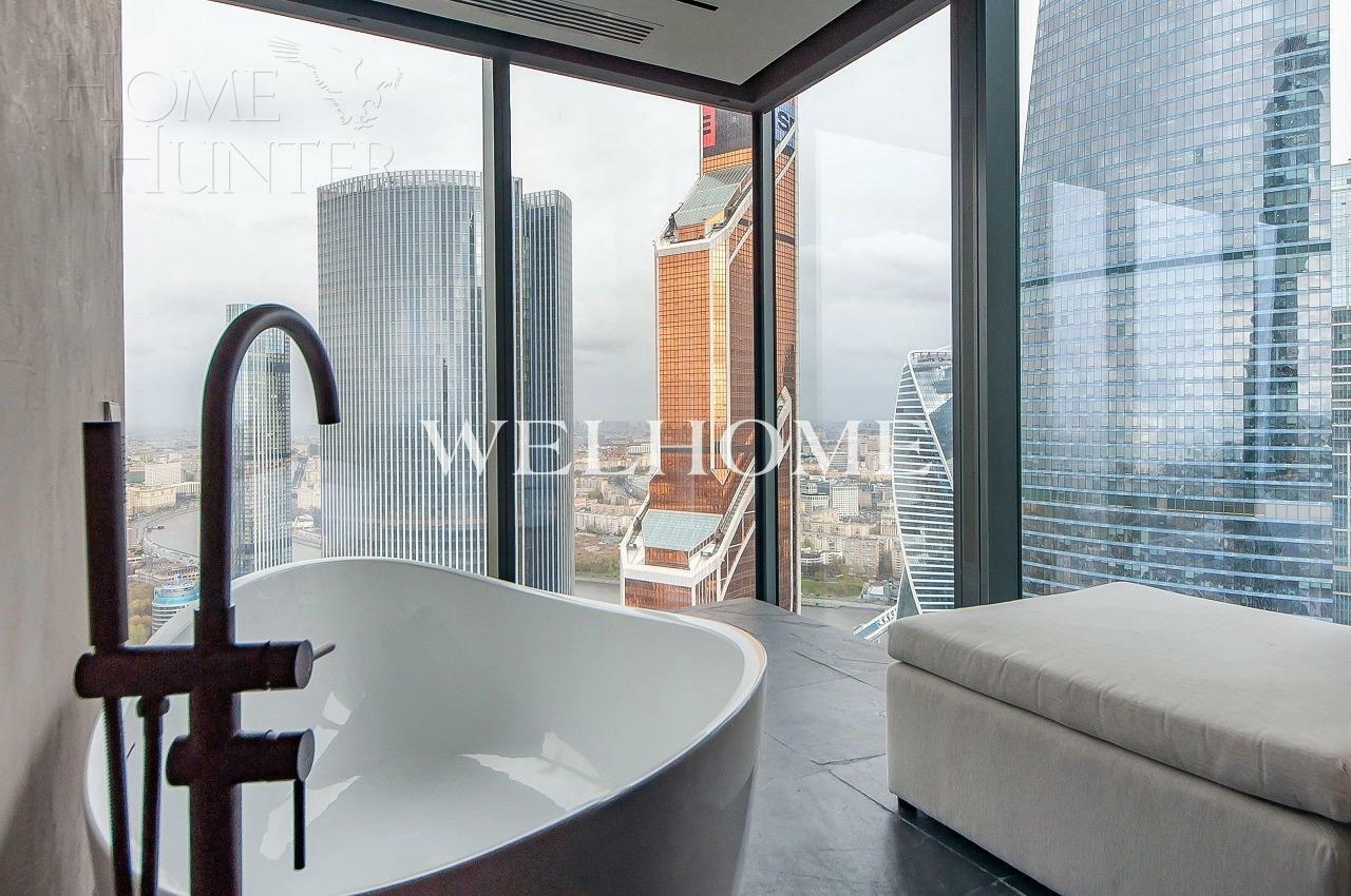 2-КОМН. АПАРТАМЕНТЫ С ОТДЕЛКОЙ 124 М² НА 47 ЭТАЖЕ