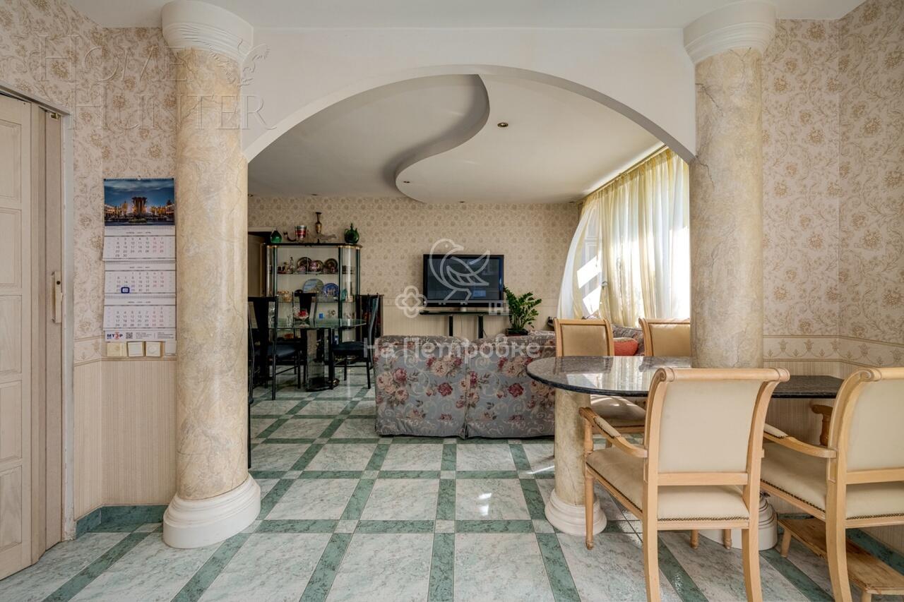 4-КОМН. КВАРТИРА С ОТДЕЛКОЙ 118.5 М² НА 15 ЭТАЖЕ