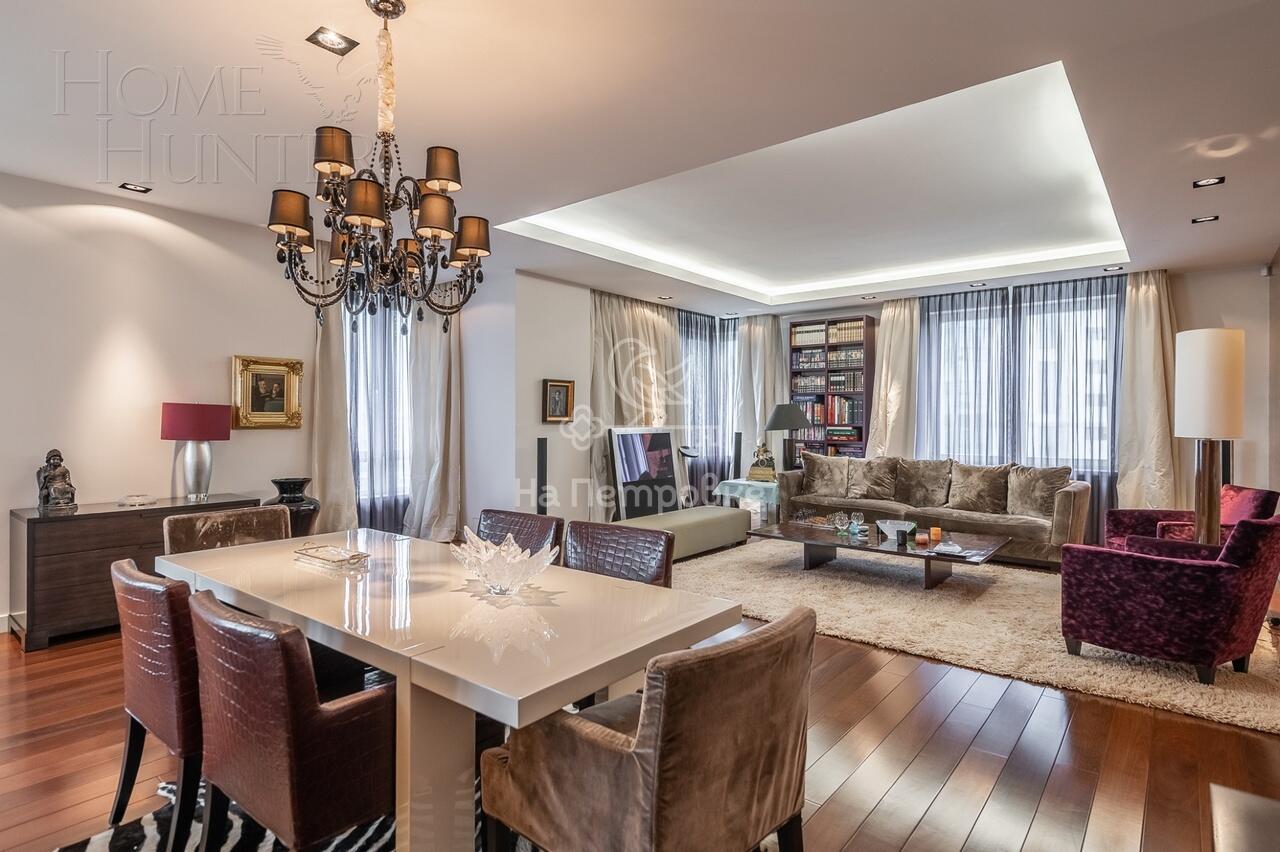 3-КОМН. КВАРТИРА С ОТДЕЛКОЙ 186 М² НА 17 ЭТАЖЕ