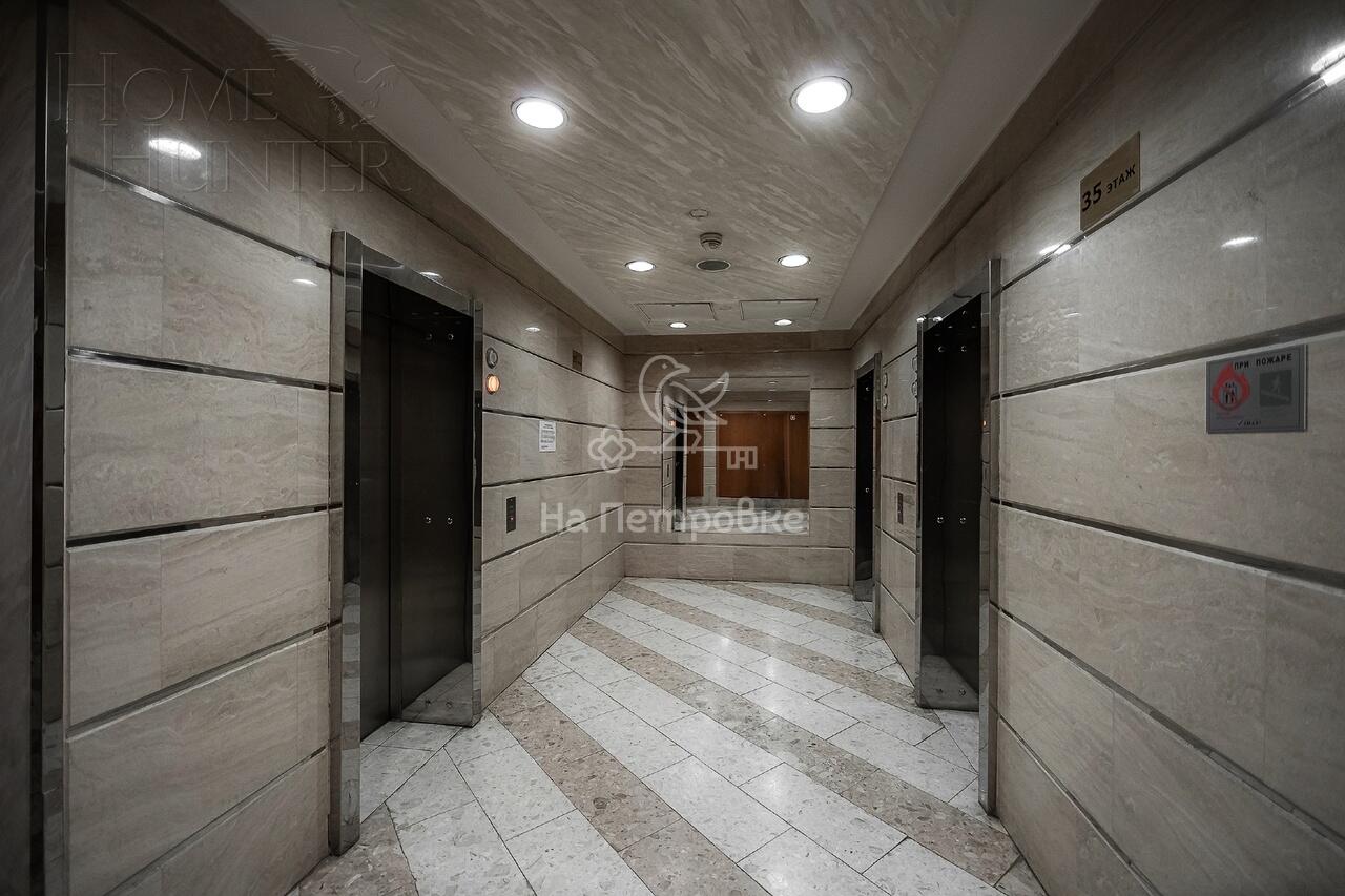 4-КОМН. КВАРТИРА С ОТДЕЛКОЙ 174 М² НА 38 ЭТАЖЕ