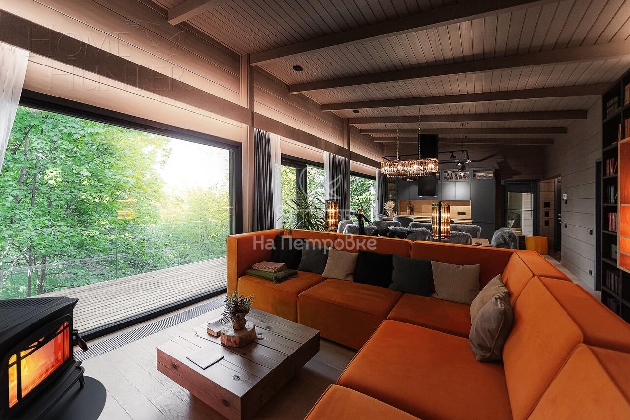 1-этажный коттедж 276.8 м² с отделкой