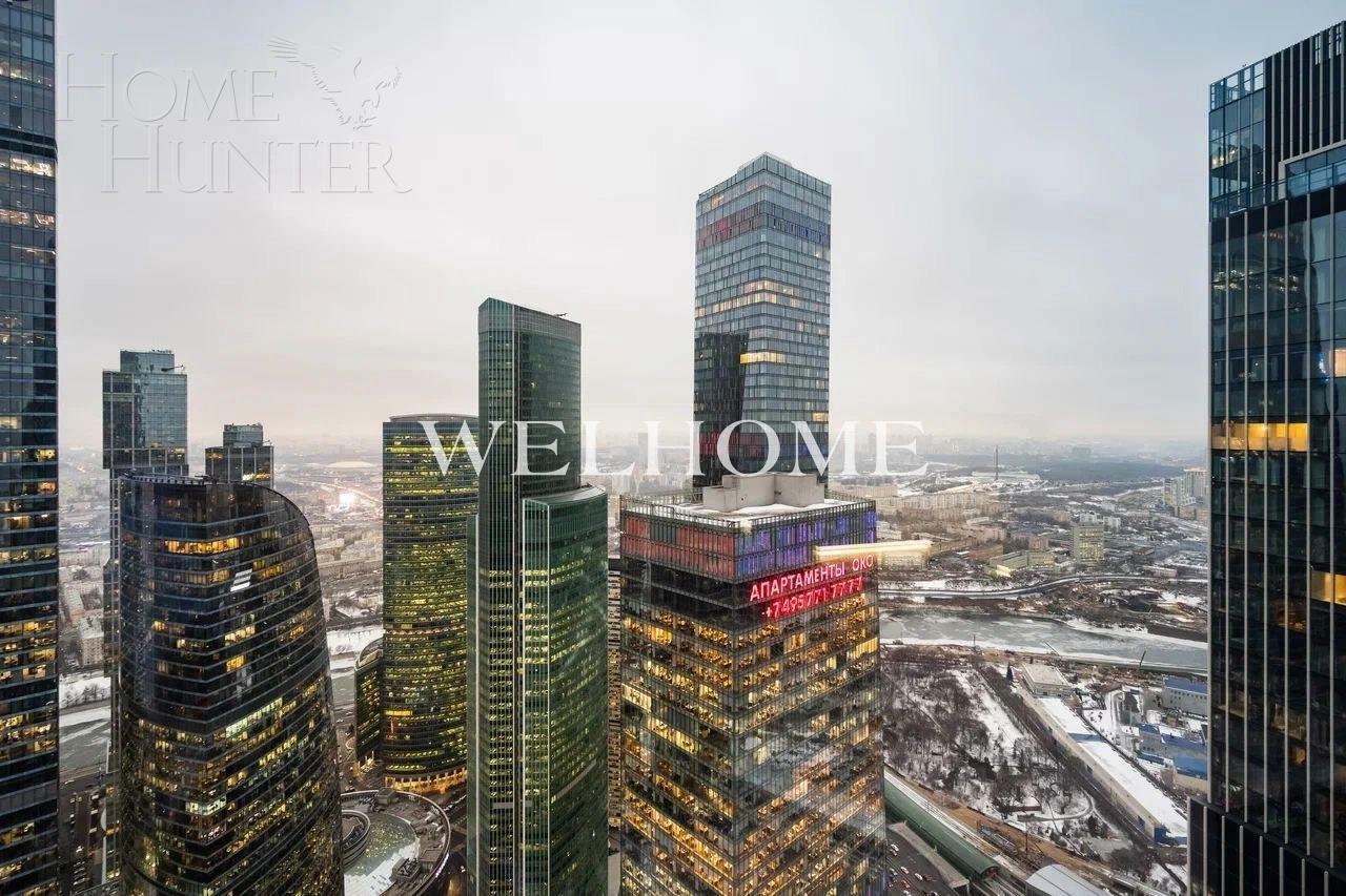 2-КОМН. АПАРТАМЕНТЫ С ОТДЕЛКОЙ 113 М² НА 62 ЭТАЖЕ