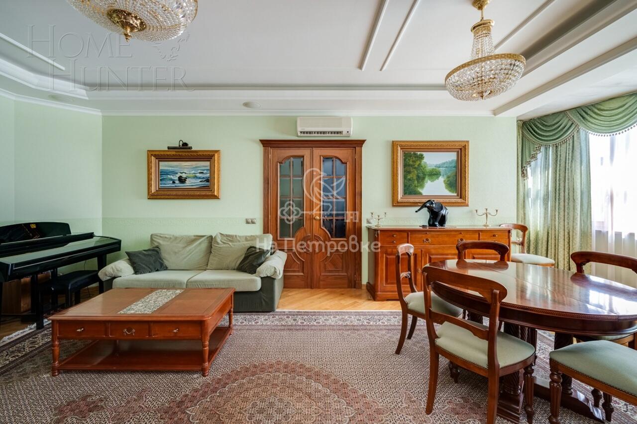 4-КОМН. КВАРТИРА С ОТДЕЛКОЙ 135.8 М² НА 6 ЭТАЖЕ