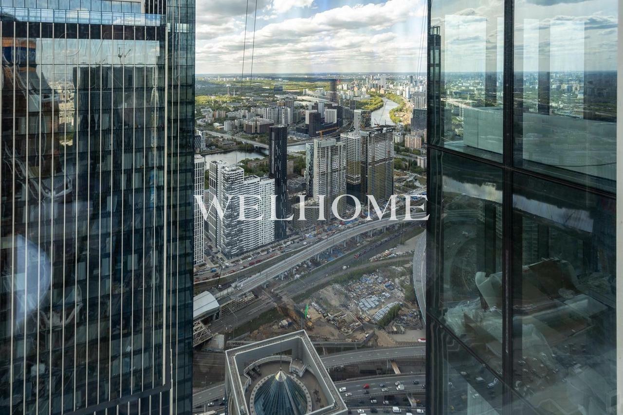 2-КОМН. АПАРТАМЕНТЫ С ОТДЕЛКОЙ 123 М² НА 43 ЭТАЖЕ