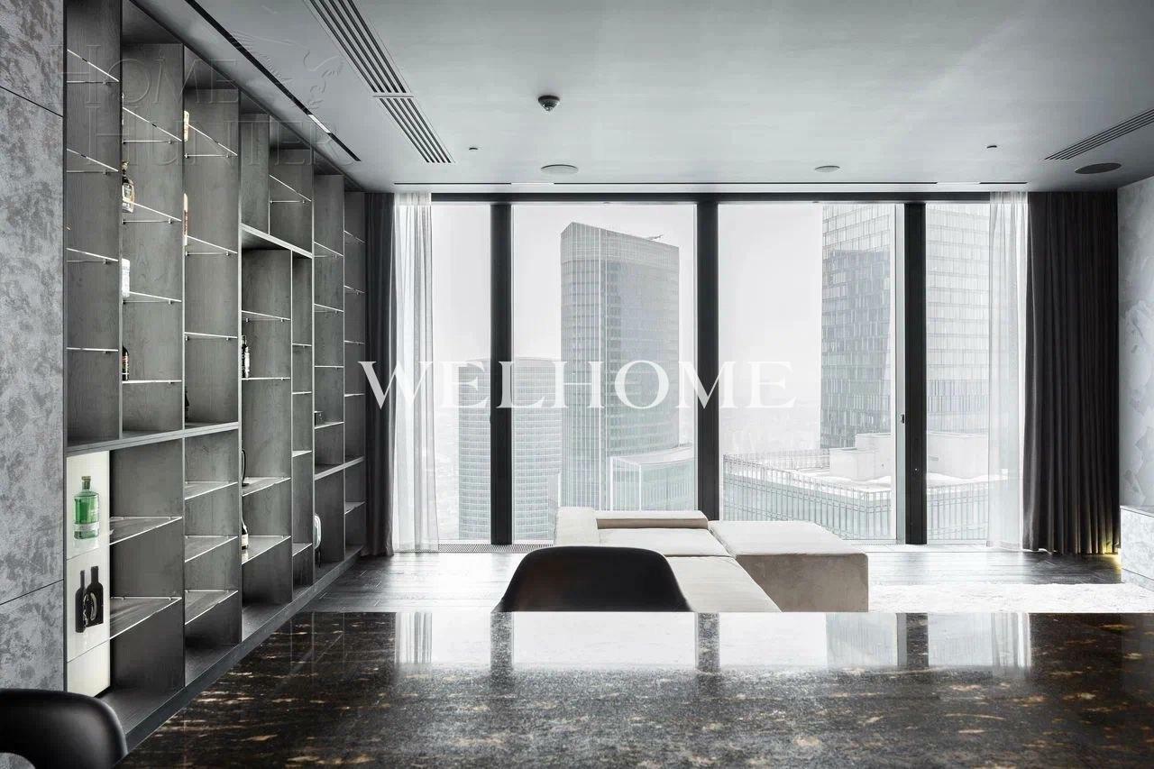 2-КОМН. АПАРТАМЕНТЫ С ОТДЕЛКОЙ 113 М² НА 62 ЭТАЖЕ