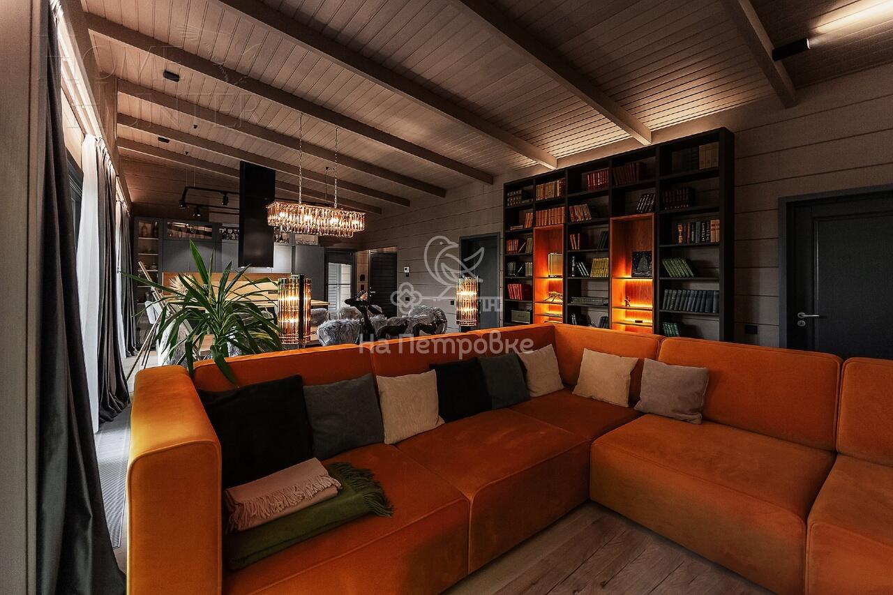 1-этажный коттедж 276.8 м² с отделкой