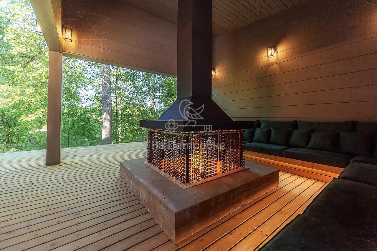 1-этажный коттедж 276.8 м² с отделкой