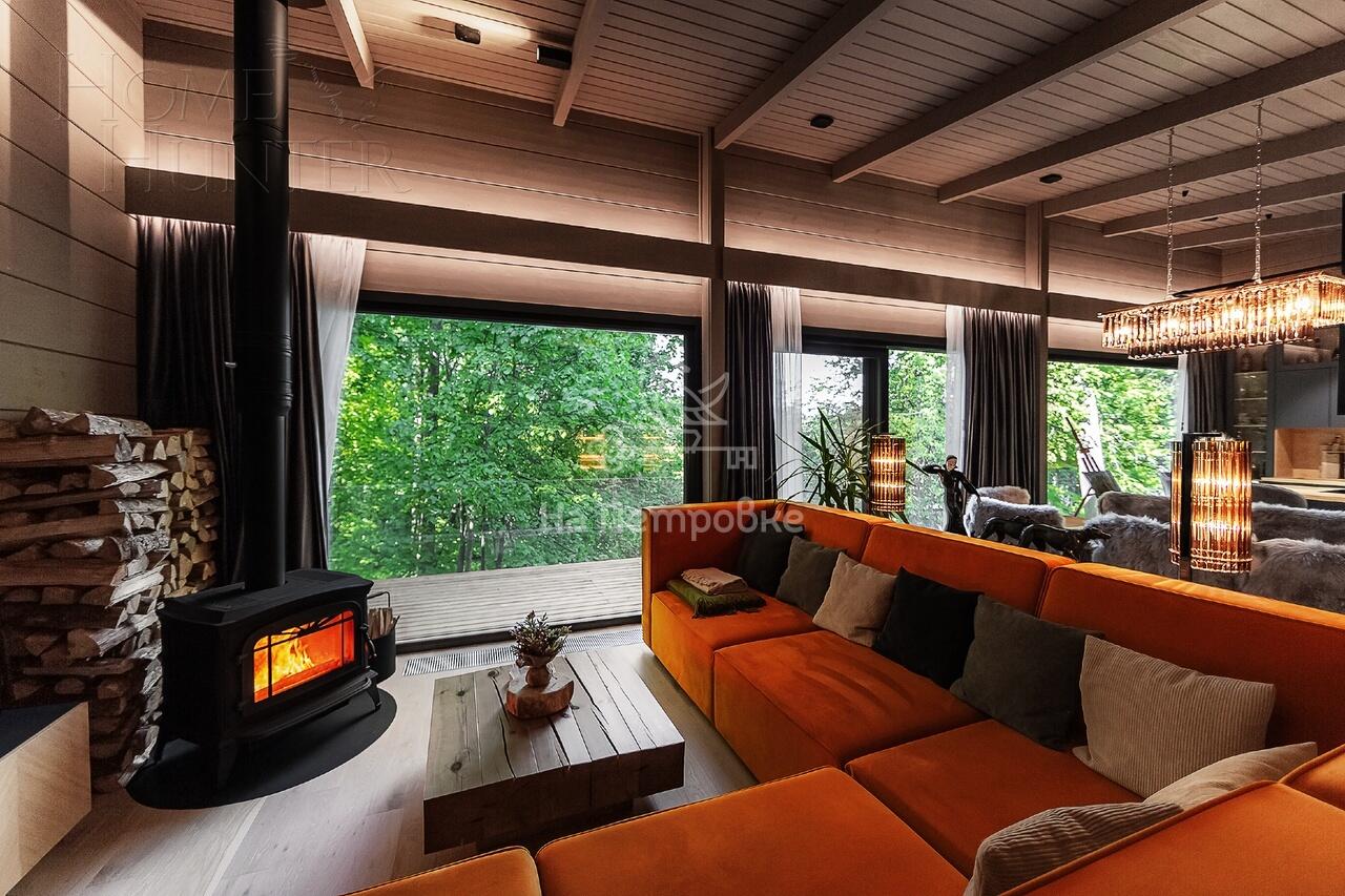 1-этажный коттедж 276.8 м² с отделкой