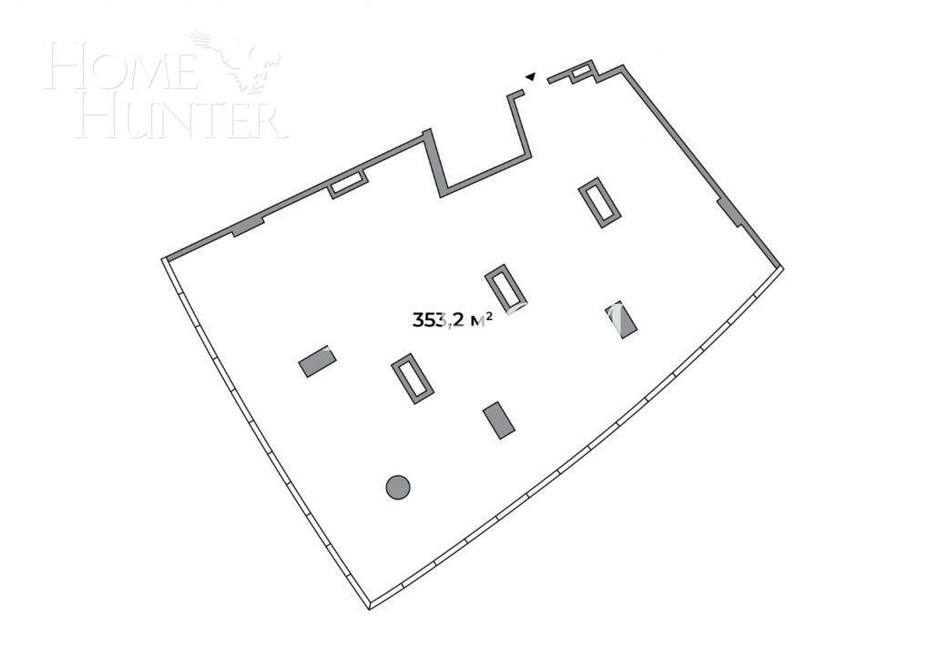 7-КОМН. АПАРТАМЕНТЫ БЕЗ ОТДЕЛКИ 353.2 М² НА 82 ЭТАЖЕ