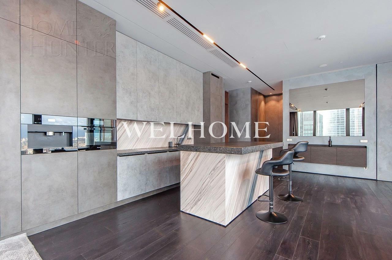 2-КОМН. АПАРТАМЕНТЫ С ОТДЕЛКОЙ 124 М² НА 47 ЭТАЖЕ