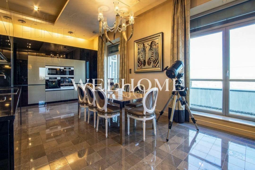 3-УРОВНЕВЫЙ ПЕНТХАУС С ОТДЕЛКОЙ 558.1 М² НА 36 ЭТАЖЕ