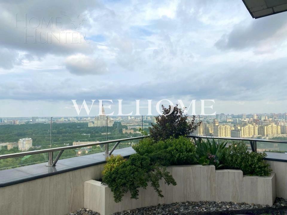 3-УРОВНЕВЫЙ ПЕНТХАУС С ОТДЕЛКОЙ 558.1 М² НА 36 ЭТАЖЕ