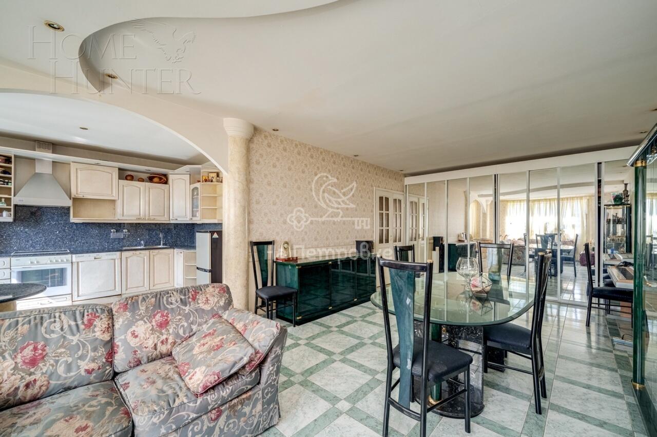 4-КОМН. КВАРТИРА С ОТДЕЛКОЙ 118.5 М² НА 15 ЭТАЖЕ