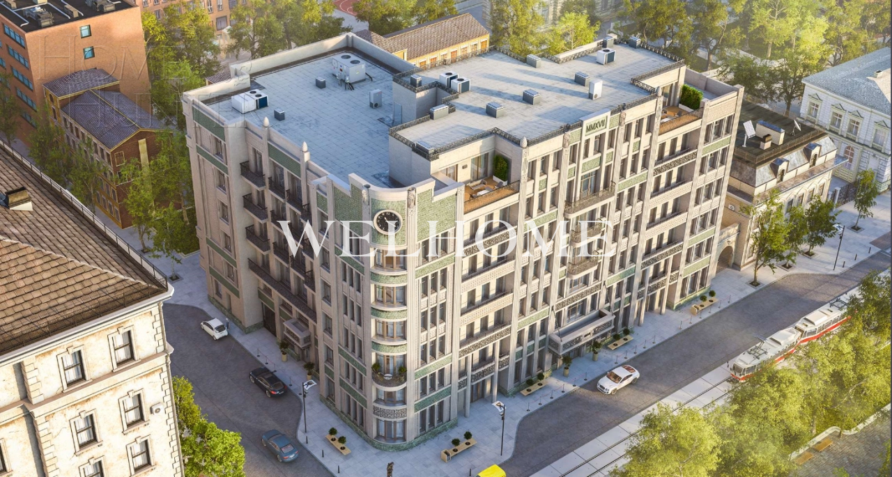 6-КОМН. КВАРТИРА БЕЗ ОТДЕЛКИ 311.4 М² НА 8 ЭТАЖЕ