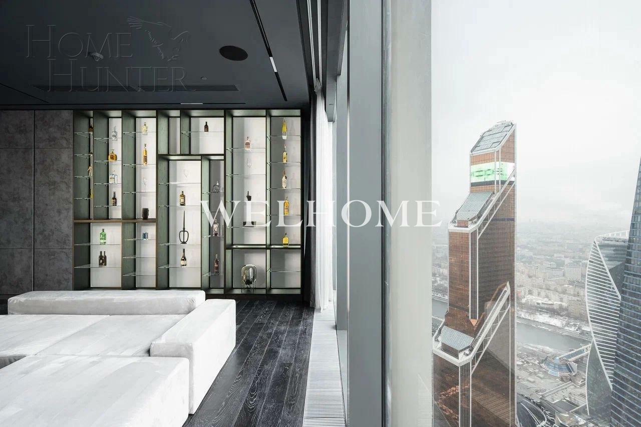 2-КОМН. АПАРТАМЕНТЫ С ОТДЕЛКОЙ 113 М² НА 62 ЭТАЖЕ