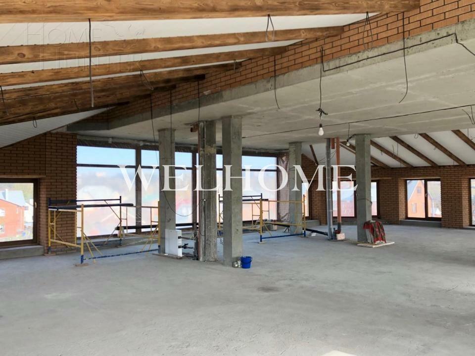 3-этажный коттедж 980 м² без отделки