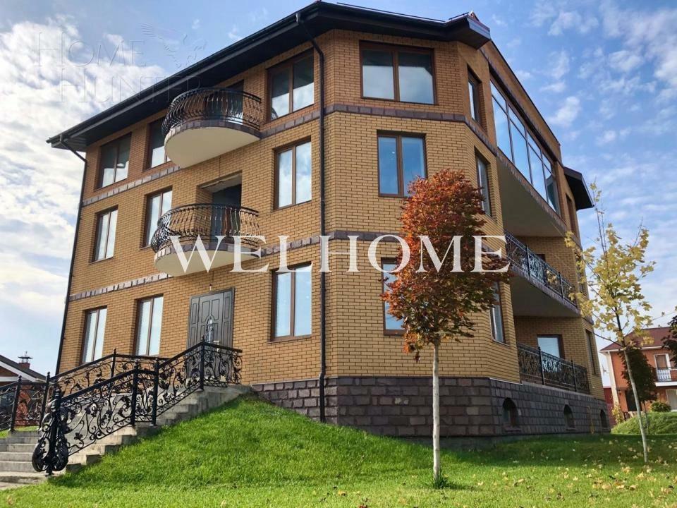 3-этажный коттедж 980 м² без отделки