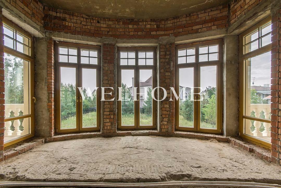 2-этажный коттедж 600 м² без отделки