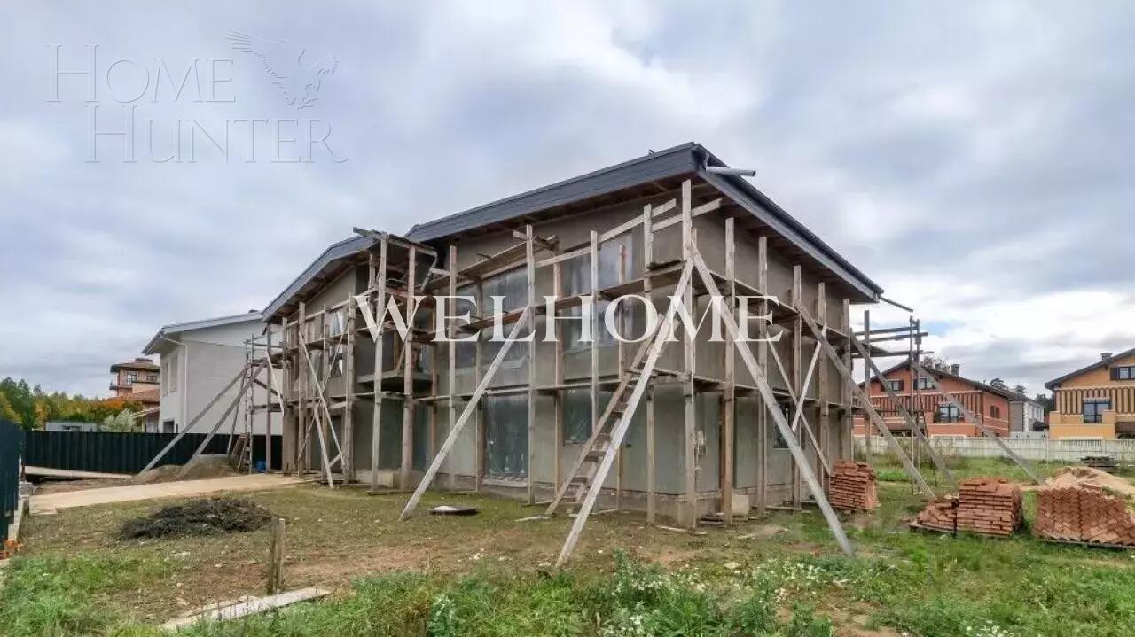 2-этажный коттедж 400 м² без отделки