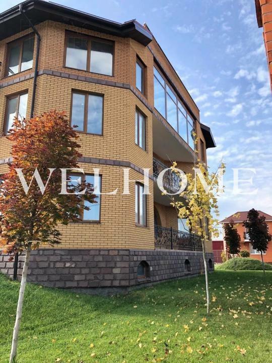 3-этажный коттедж 980 м² без отделки