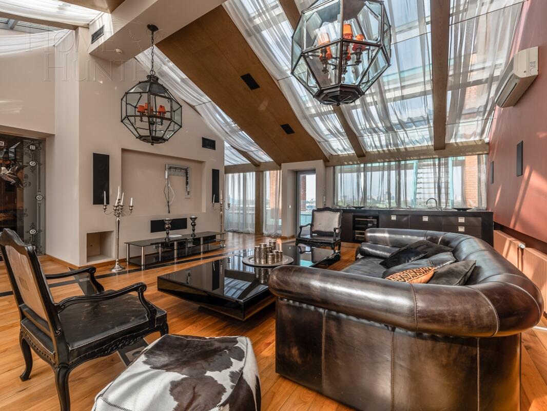 3-УРОВНЕВЫЙ ПЕНТХАУС С ОТДЕЛКОЙ 583 М² НА 19 ЭТАЖЕ