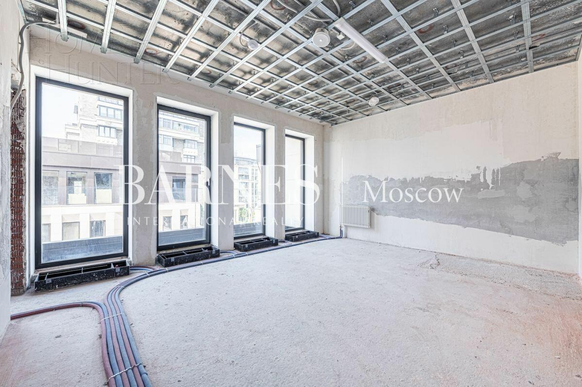 6-КОМН. АПАРТАМЕНТЫ БЕЗ ОТДЕЛКИ 261.4 М² НА 5 ЭТАЖЕ