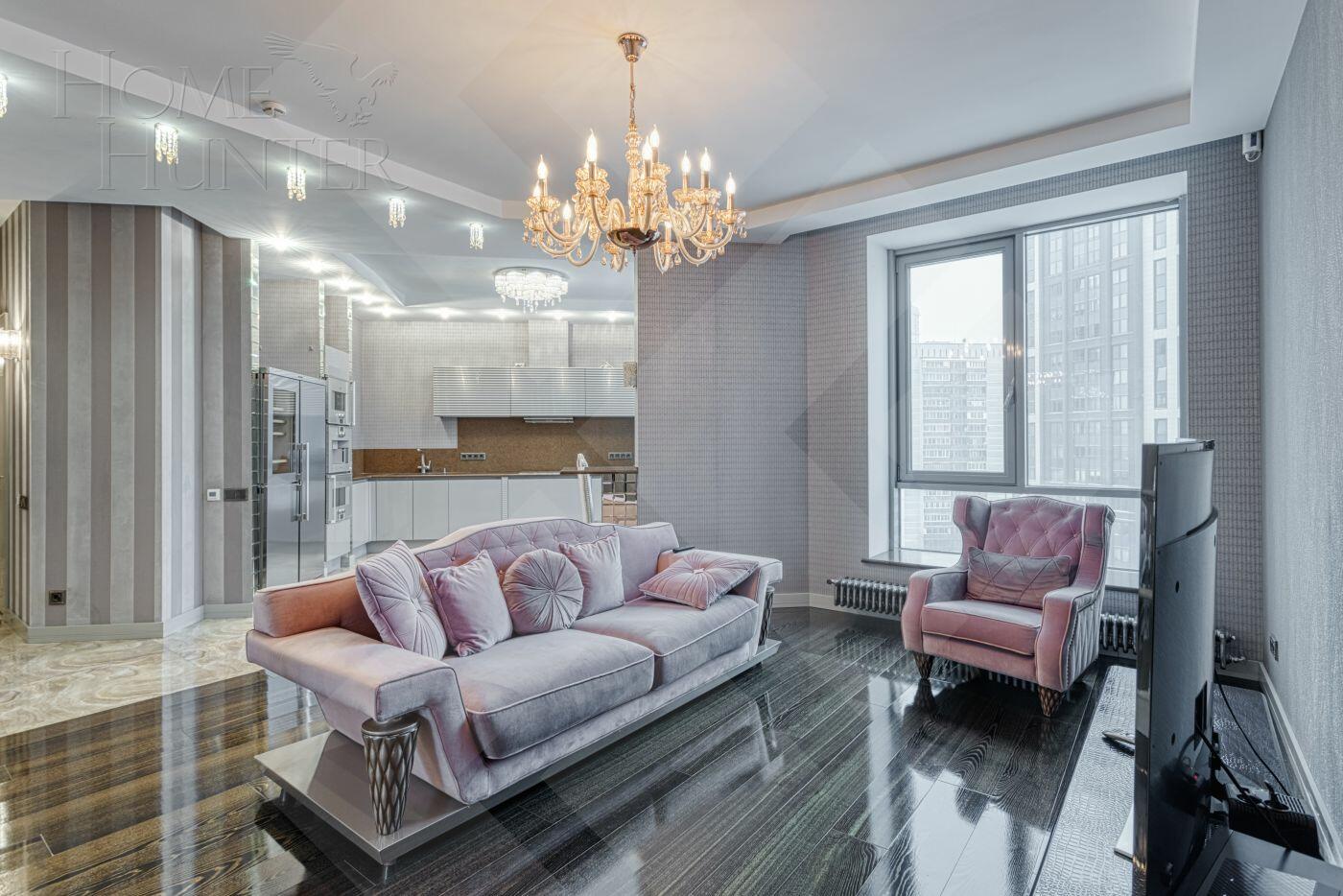 4-КОМН. КВАРТИРА С ОТДЕЛКОЙ 140 М² НА 9 ЭТАЖЕ