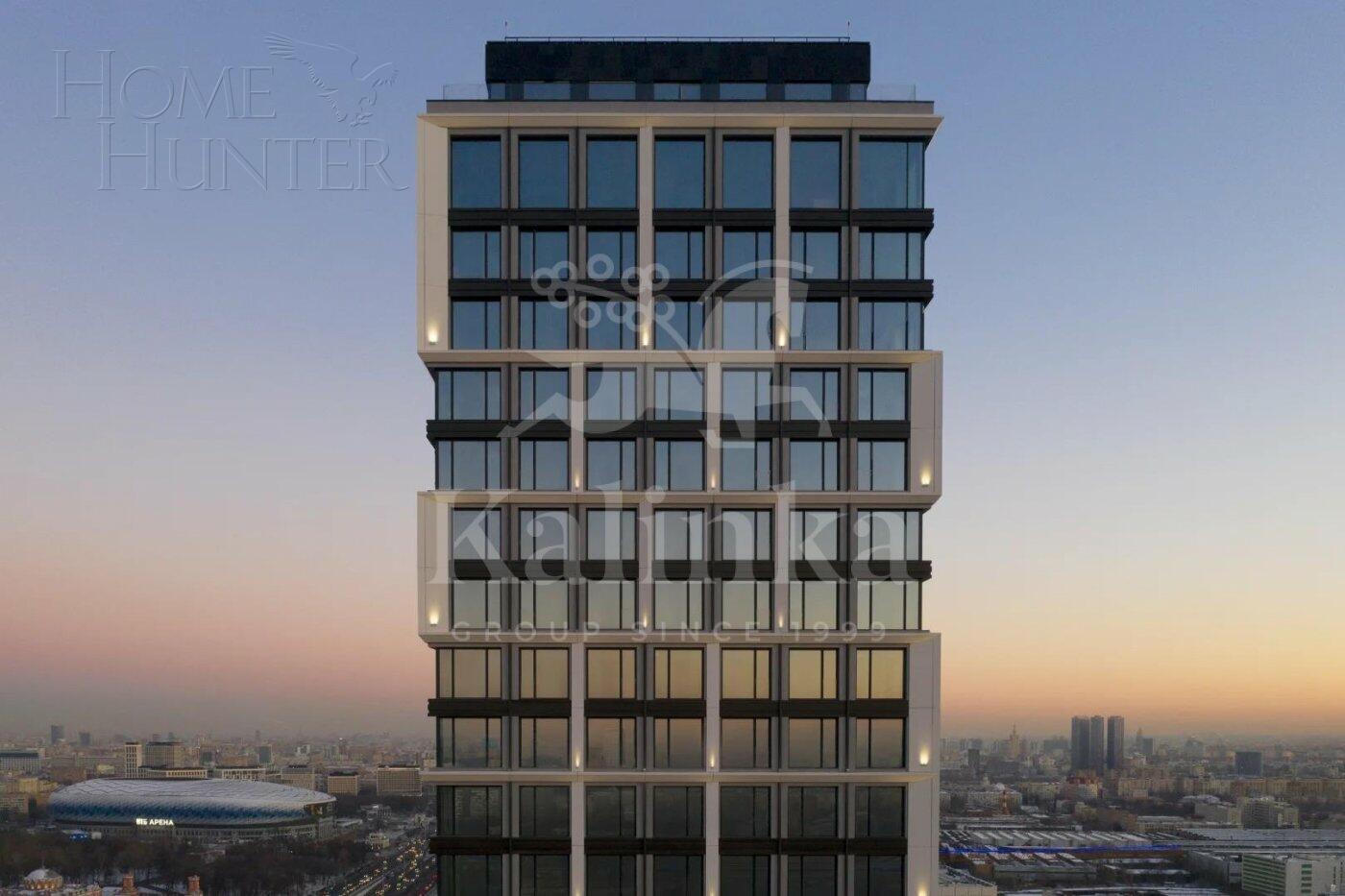 5-КОМН. ПЕНТХАУС БЕЗ ОТДЕЛКИ 187.2 М² НА 37 ЭТАЖЕ