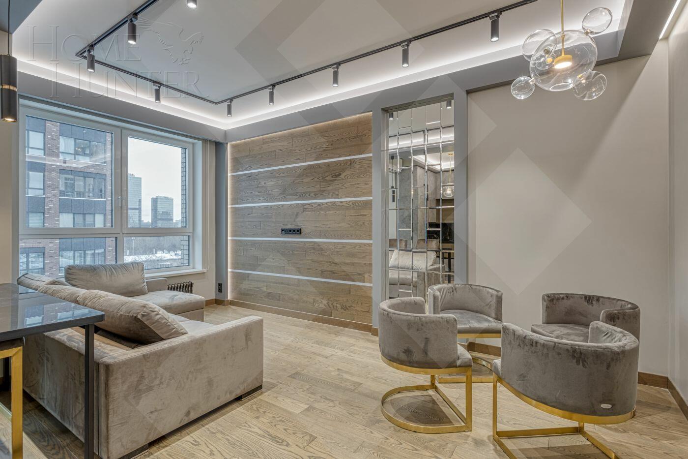 3-КОМН. КВАРТИРА С ОТДЕЛКОЙ 81.4 М² НА 8 ЭТАЖЕ