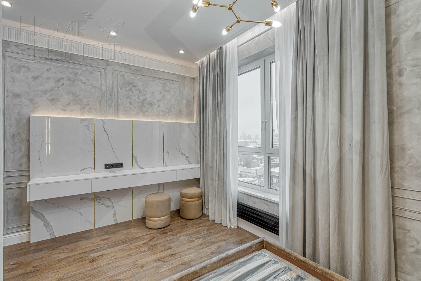 3-КОМН. КВАРТИРА С ОТДЕЛКОЙ 85 М² НА 15 ЭТАЖЕ