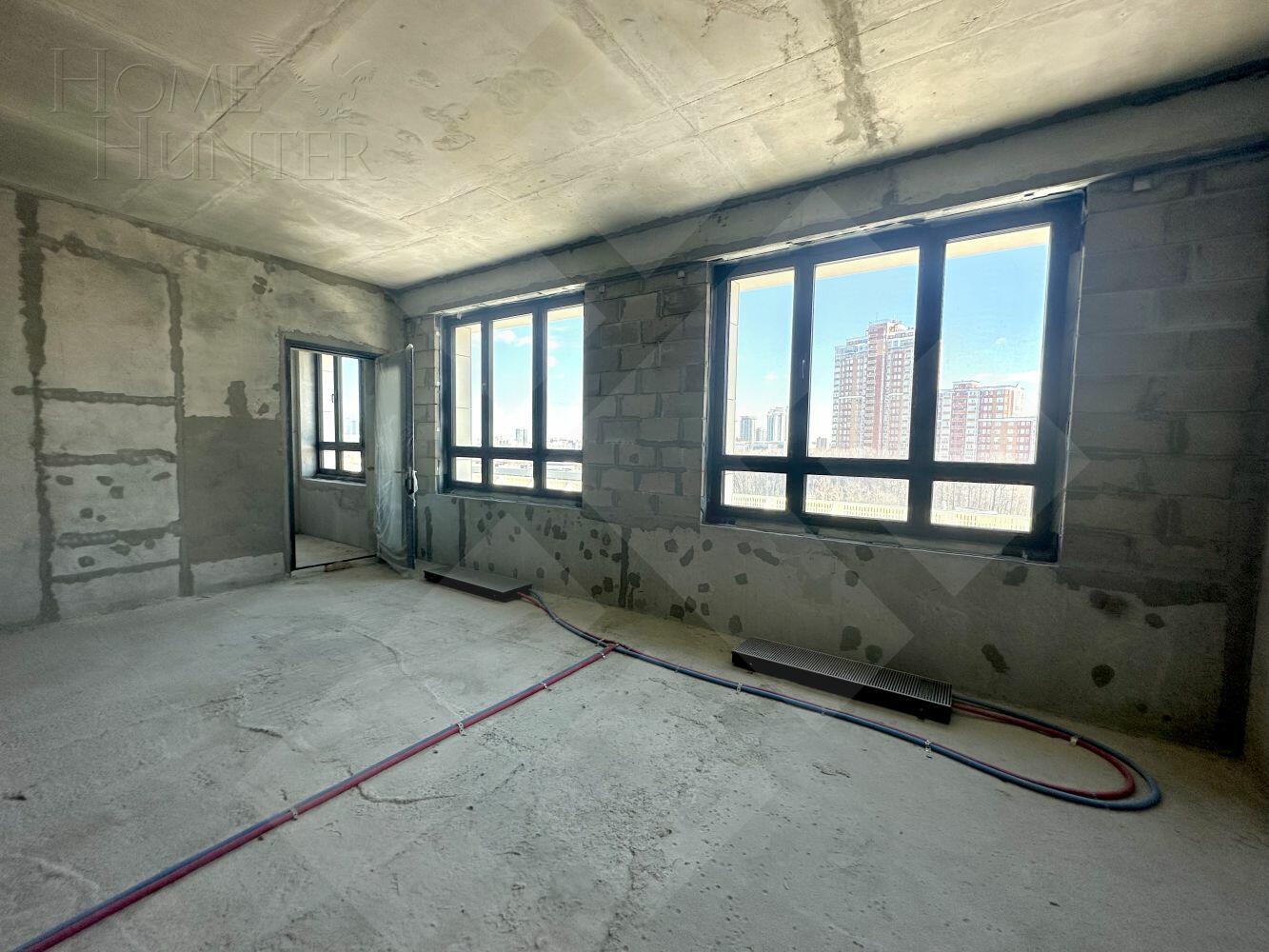 2-КОМН. КВАРТИРА БЕЗ ОТДЕЛКИ 77 М² НА 47 ЭТАЖЕ